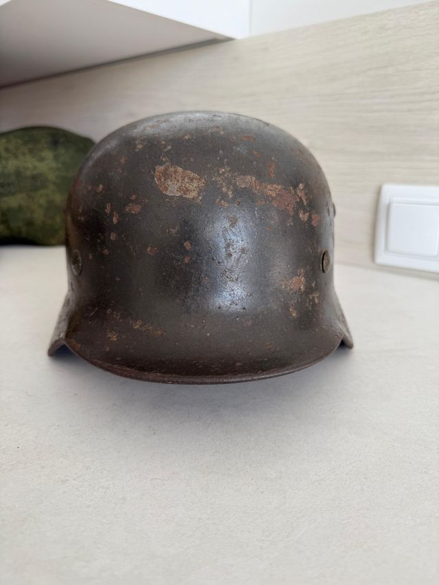 Casco Alemán M35 Luftwaffe Doble Calca