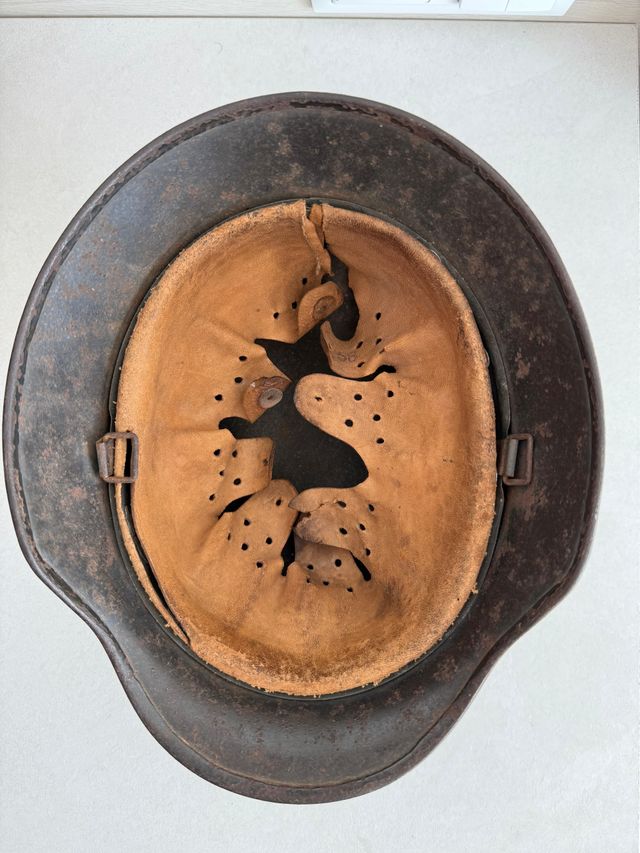 Casco Alemán M35 Luftwaffe Doble Calca