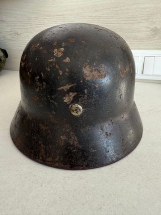 Casco Alemán M35 Luftwaffe Doble Calca