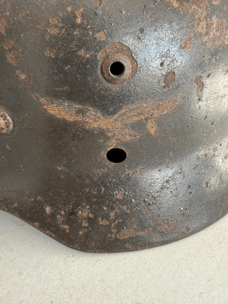 Casco Alemán M35 Luftwaffe Doble Calca