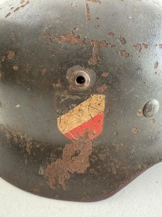 Casco Alemán M35 Luftwaffe Doble Calca