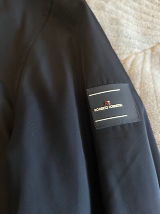 Chaquetón azul marino Roberto Torretta hombre