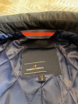 Chaquetón azul marino Roberto Torretta hombre