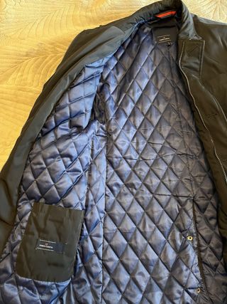 Chaquetón azul marino Roberto Torretta hombre