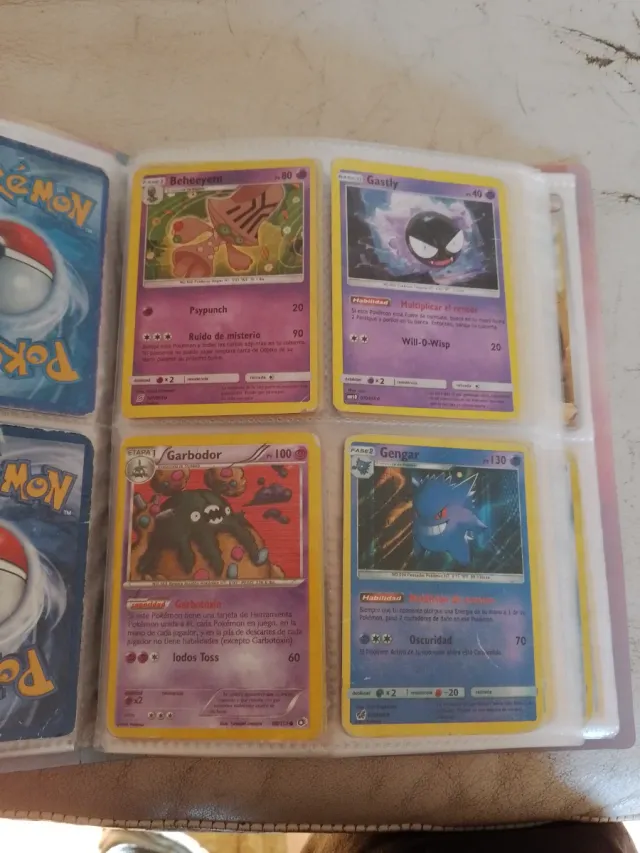 Álbum de cartas Pokémon 72 Cartas