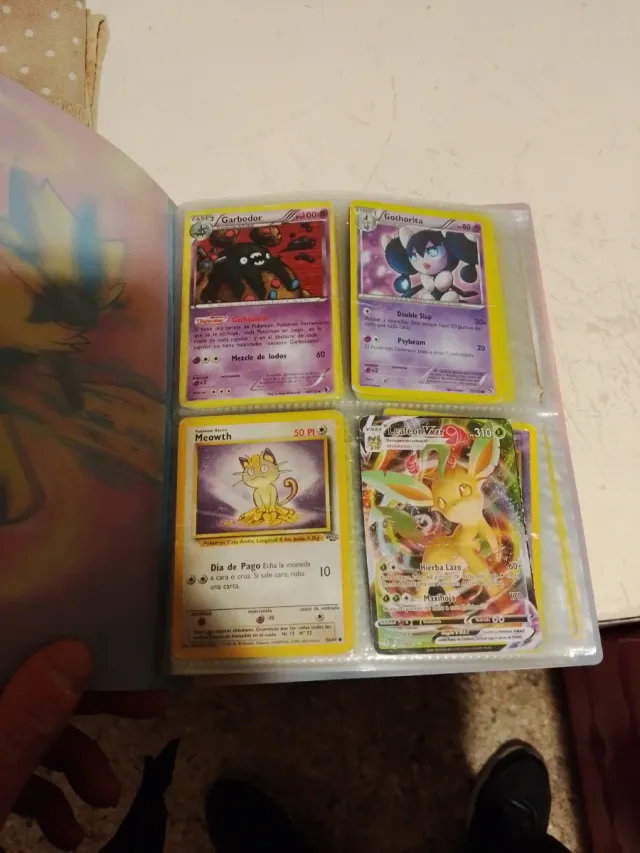 Álbum de cartas Pokémon 72 Cartas