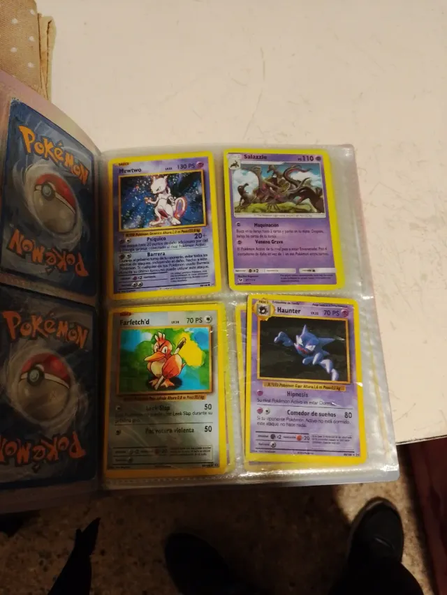 Álbum de cartas Pokémon 72 Cartas