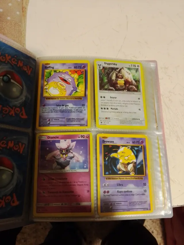 Álbum de cartas Pokémon 72 Cartas