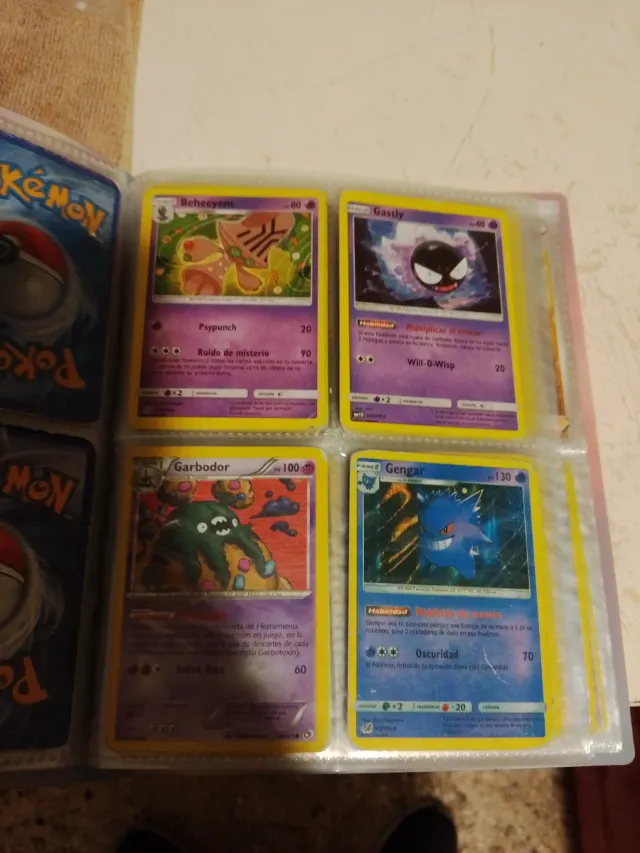 Álbum de cartas Pokémon 72 Cartas