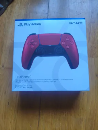 Mando DualSense PS5 Volcanic Red