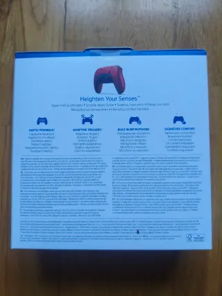 Mando DualSense PS5 Volcanic Red