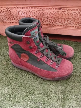 Botas AKU Invierno Rojo y Verde