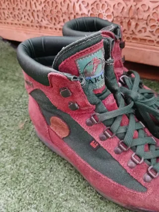 Botas AKU Invierno Rojo y Verde