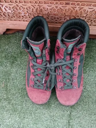 Botas AKU Invierno Rojo y Verde