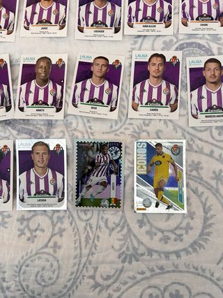 Cromos LaLiga Real Valladolid