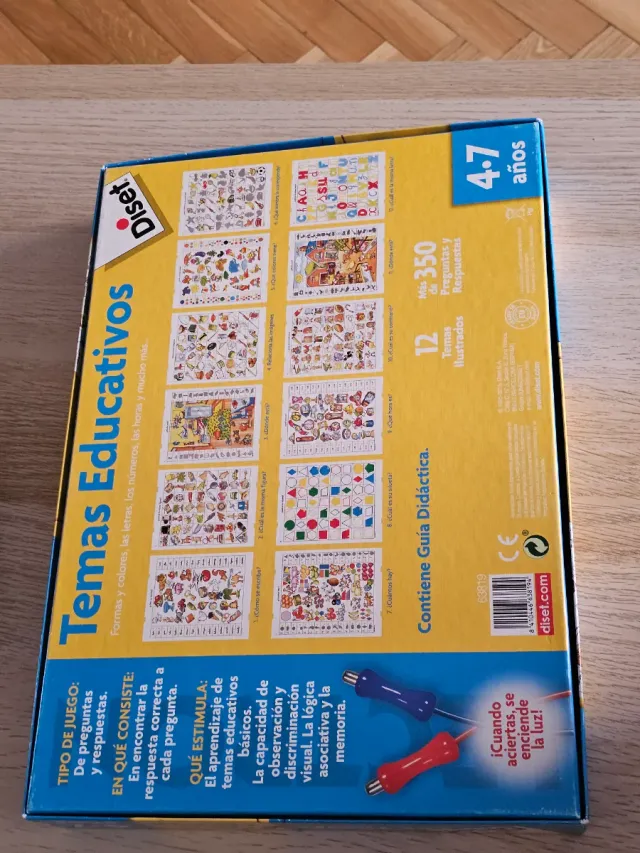 LECTRON Temas Educativos Juego Didáctico