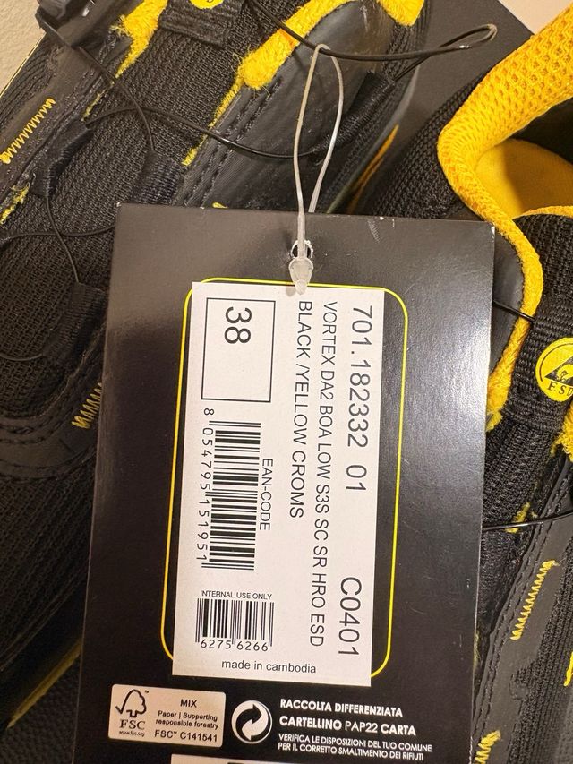 Zapatos Seguridad Diadora