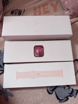 Apple Watch S9 GPS+Celular S/M Rosa 41mm 100%Bater