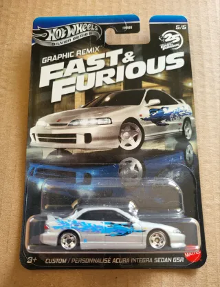 Hot Wheels Fast & Furious Acura Integra GSR