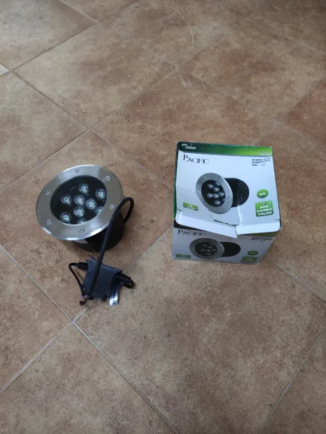 Luce per piscina RGB in acciaio inossidabile