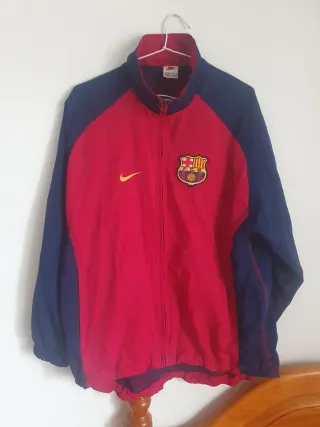 Chándal FC Barcelona Nike Rojo y Azul