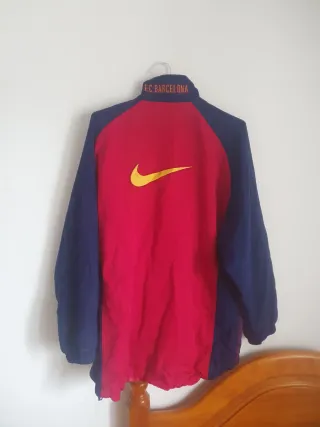 Chándal FC Barcelona Nike Rojo y Azul