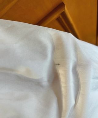 Camisa blanca Lefties volantes talla L