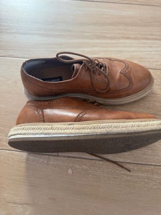 Zapatos Blucher Hombre Marrones