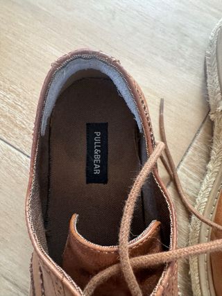 Zapatos Blucher Hombre Marrones