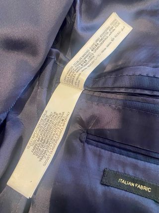 Traje de caballero Massimo Dutti azul