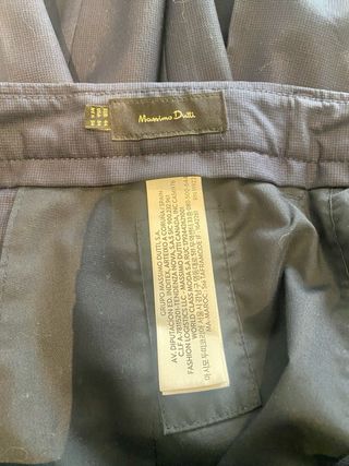 Traje de caballero Massimo Dutti azul