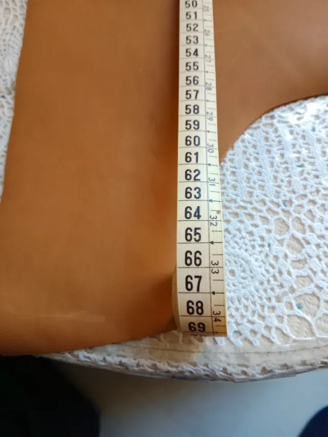 Rimanenza di pelle marrone chiaro