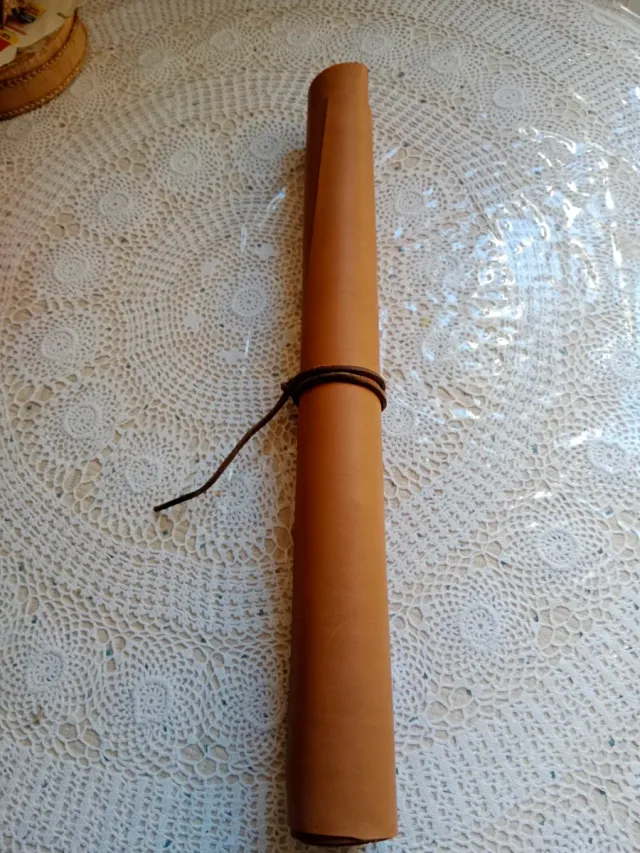 Rimanenza di pelle marrone chiaro