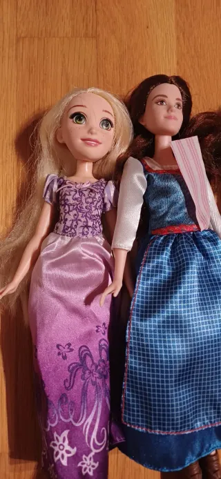 4 Muñecas Princesas Disney