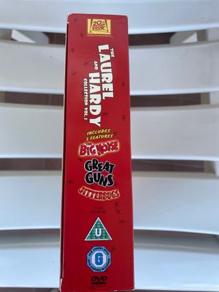 DVD Laurel y Hardy Colección Vol. 1