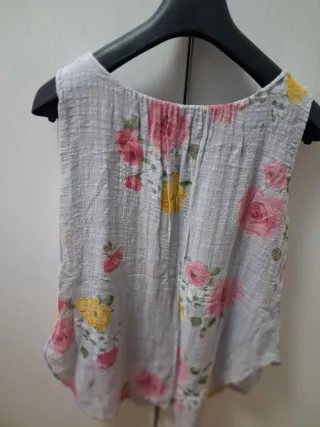 Blusa Verano Mujer gris.