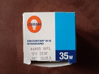 Faretti alogeni Osram 35w nuovi mai usati 7 pezzi