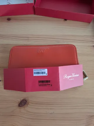 Portafoglio Donna Roger Vivier Arancione