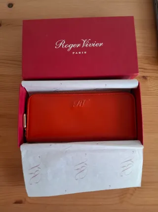 Portafoglio Donna Roger Vivier Arancione