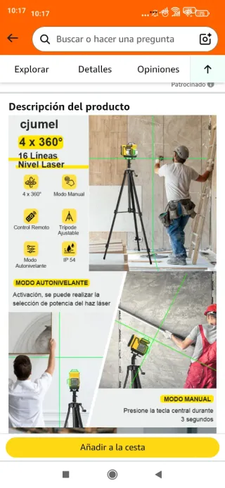 Nivel Láser Profesional