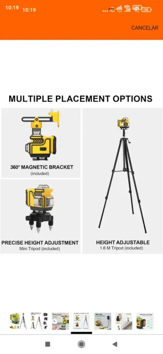 Nivel Láser Profesional