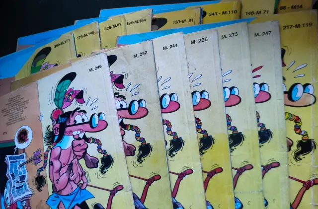 LOTE 15 TEBEOS MORTADELO Y FILEMÓN. EB años 80s