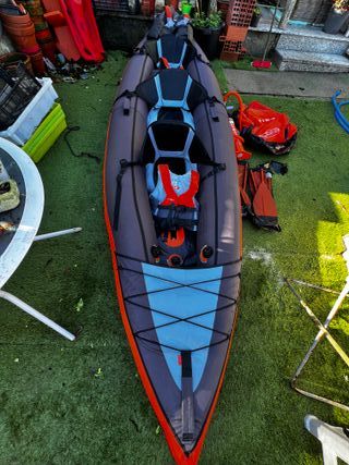 Kayak hinchable 3 plazas