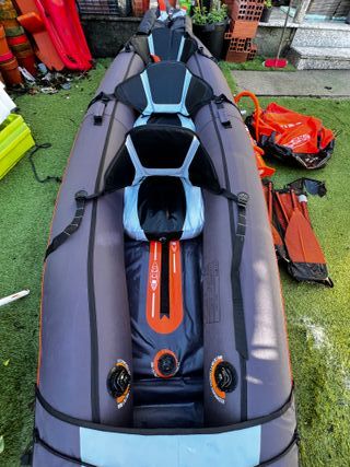 Kayak hinchable 3 plazas