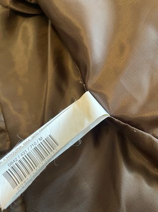Zara Chaquetón Beige Hombre