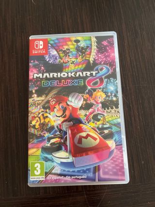 Nintendo Switch + Funda + Mario Kart 8 Deluxe