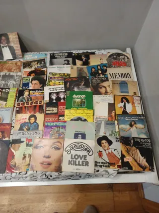 Lote de Discos Vinilo Varios Géneros 75 singles