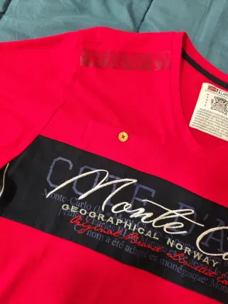 Camiseta Geographical Norway