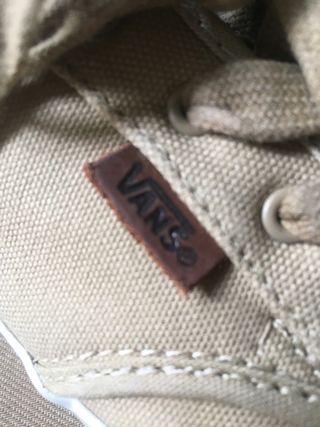 Zapatillas Vans Beige
