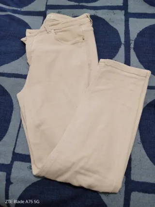 Pantalón Encuentro Jeans beige Talla 40